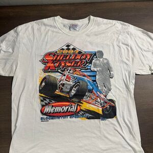 Nascar Men's White T-shirt